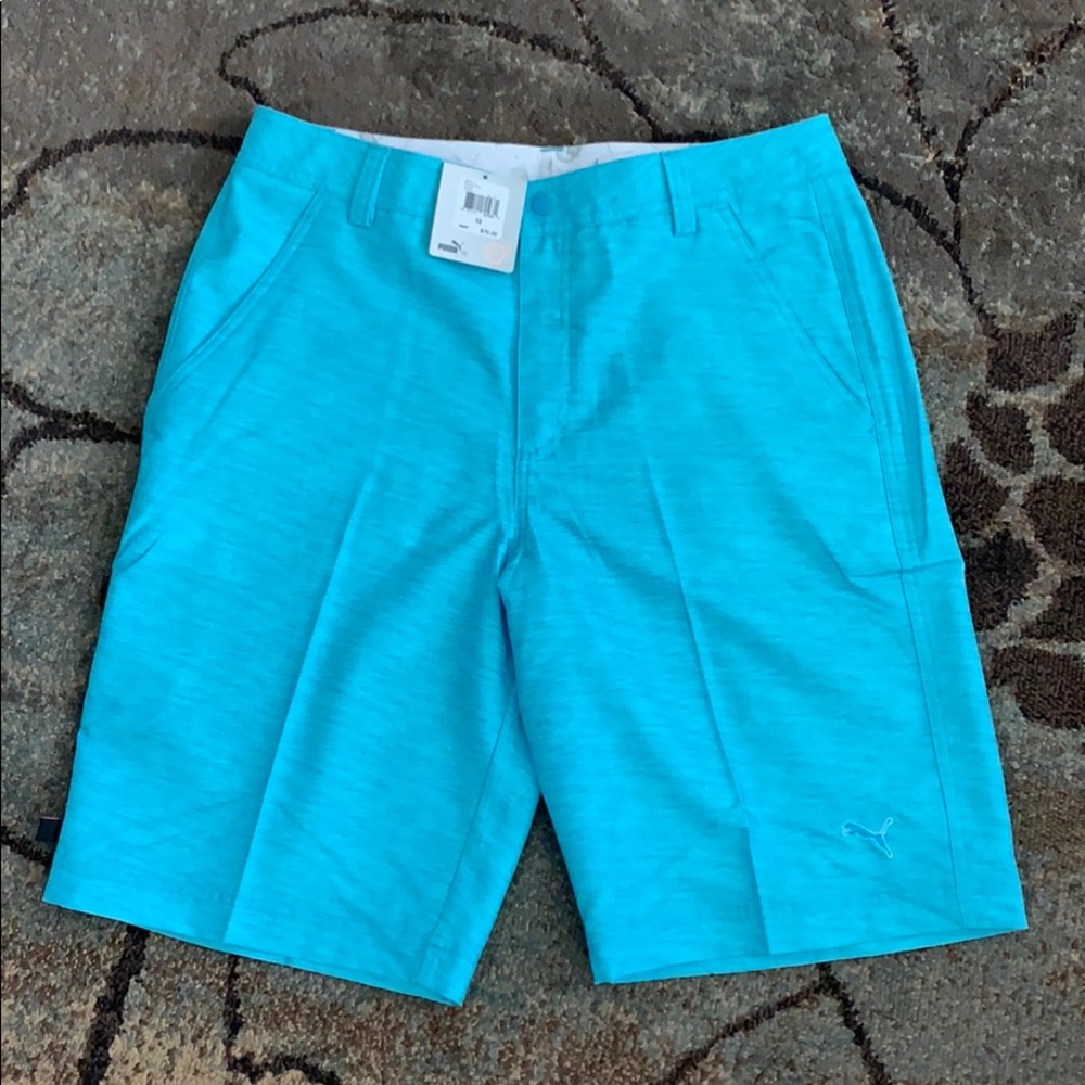 New Puma Monolite Golf Short. Bluebird. Size 32.